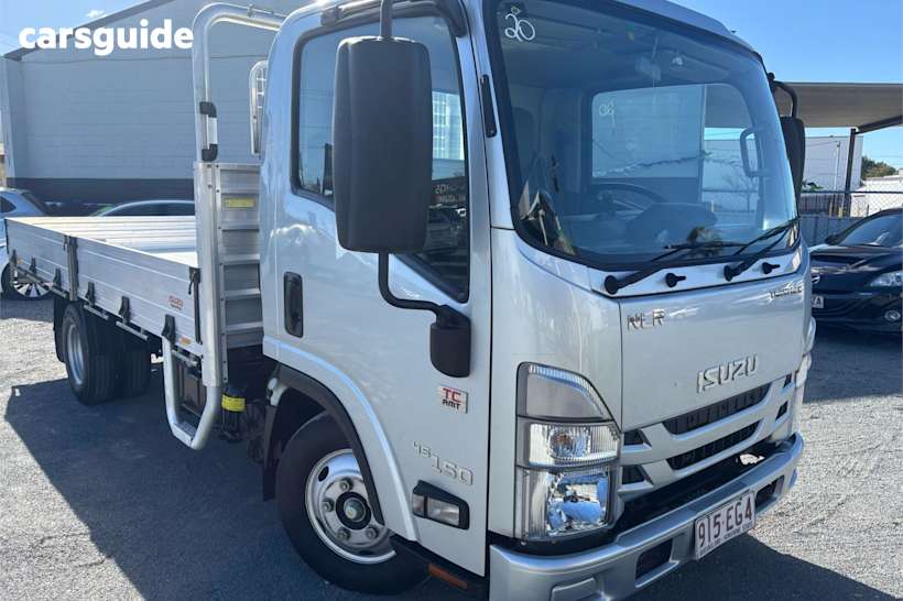 White 2022 Isuzu NLR 45-150 Ute Tray 45-150 TRAYPACK