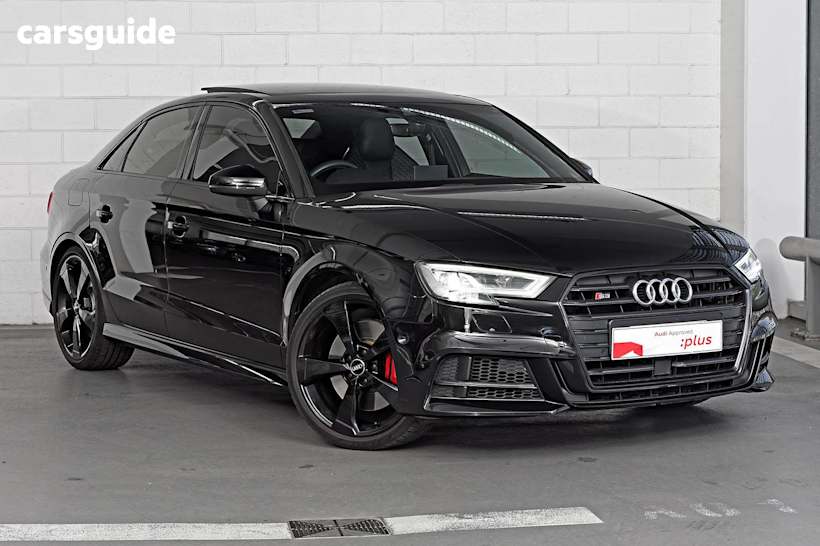 Black 2020 Audi S3 Sedan 4WD