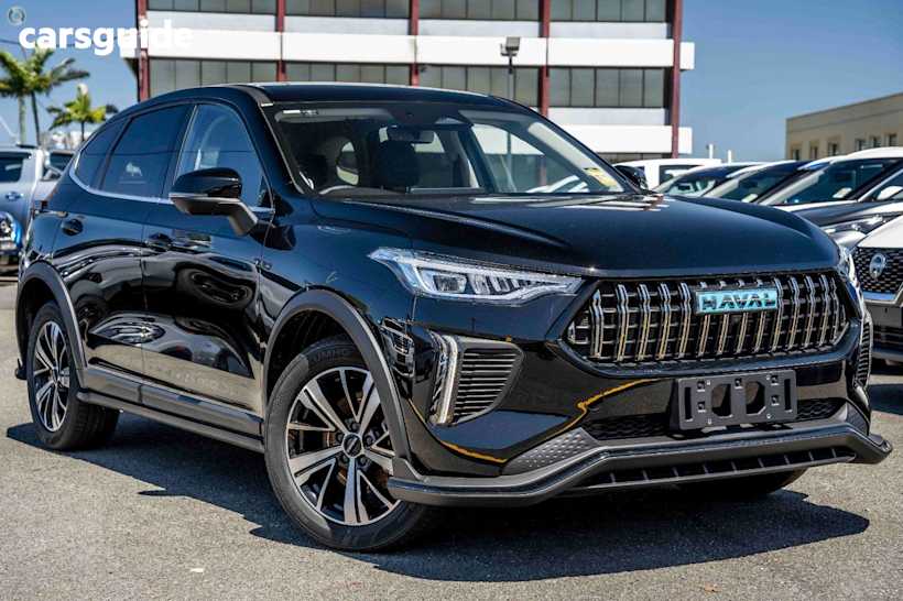 Black 2025 GWM Haval Jolion SUV LUX HYBRID F