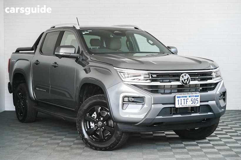 Grey 2025 Volkswagen Amarok Dual Cab Utility Panamericana Tdi600 4Motion