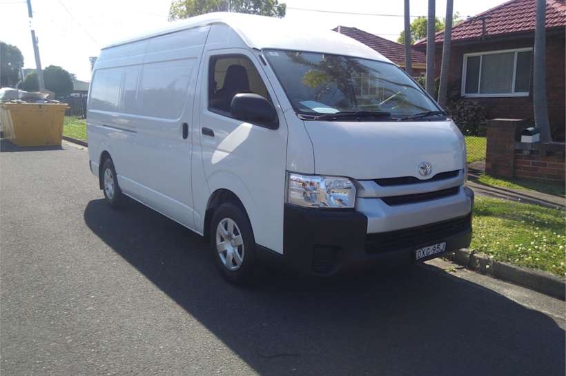 White 2018 Toyota HiAce Commercial R