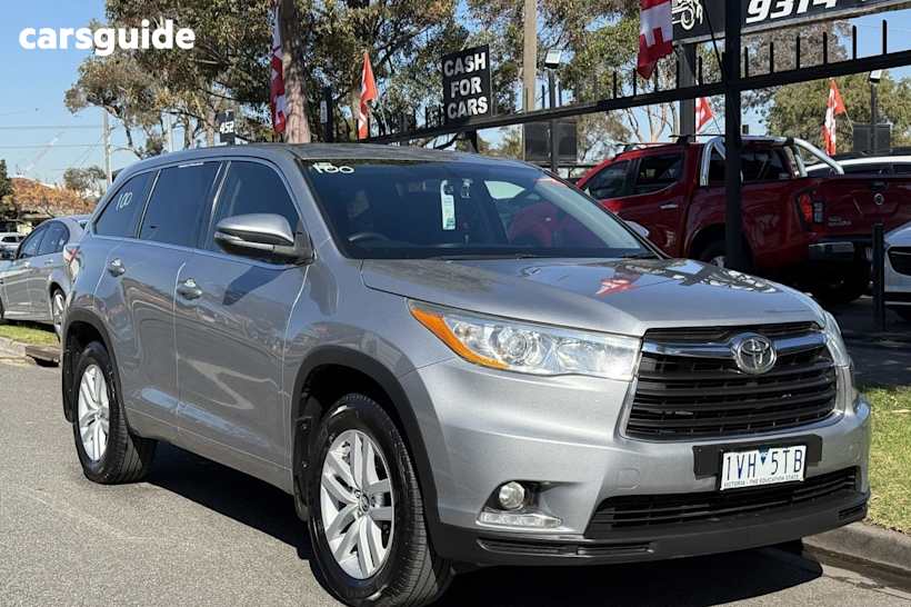 Silver 2016 Toyota Kluger Wagon Gx (4X2)