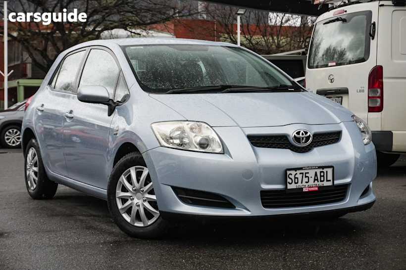 Silver 2009 Toyota Corolla Hatch ASCENT F