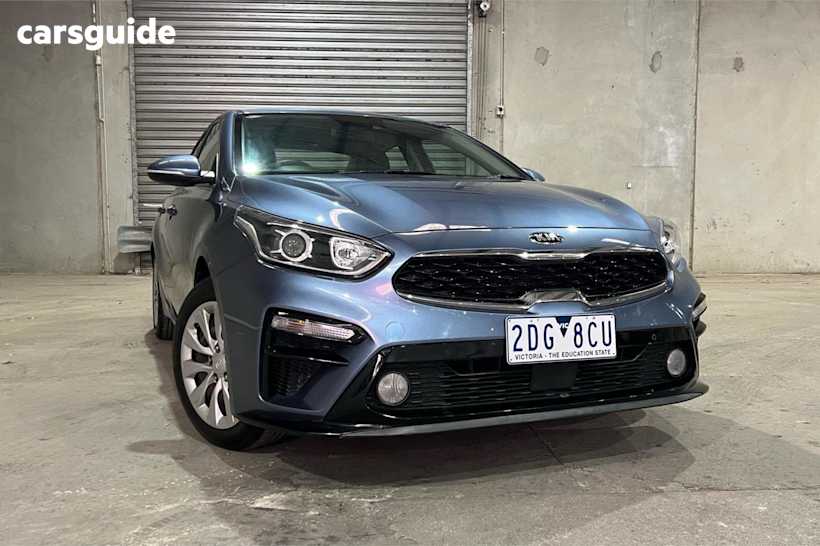 Blue 2018 Kia Cerato Sedan S F