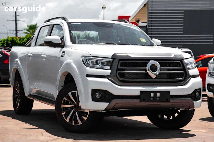 White 2025 GWM Cannon Dual Cab Utility Lux (4X4)