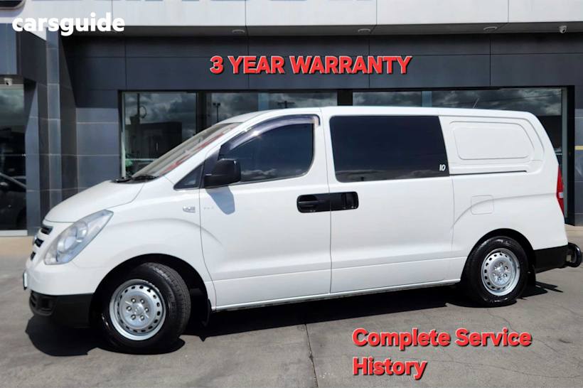 White 2017 Hyundai Iload Van 3S Liftback