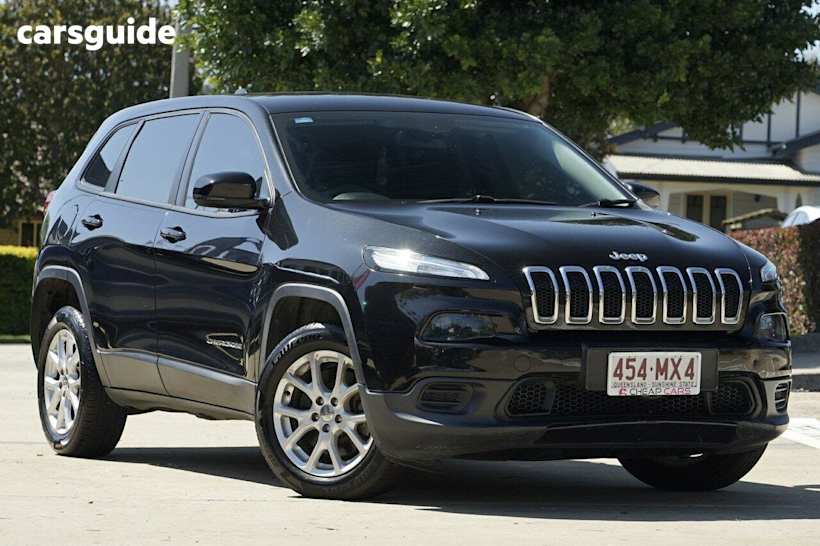 Black 2015 Jeep Cherokee Wagon Sport (4X2)