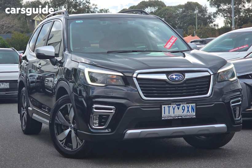 Black 2021 Subaru Forester Wagon Hybrid S (Awd)