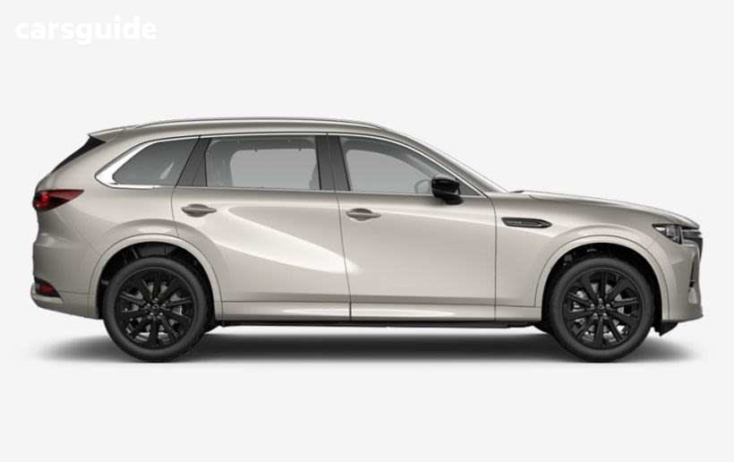 White 2025 Mazda CX-80 Wagon G40E Gt