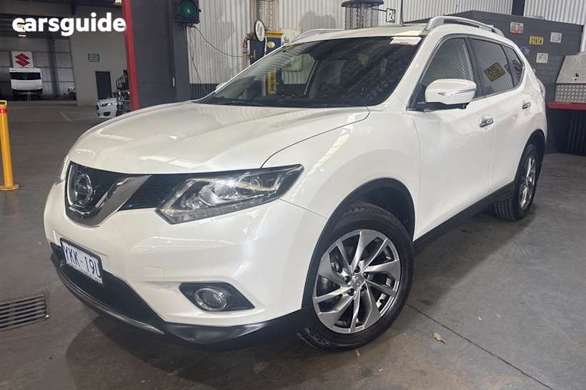 White 2014 Nissan X-Trail Wagon Ti (4X4)