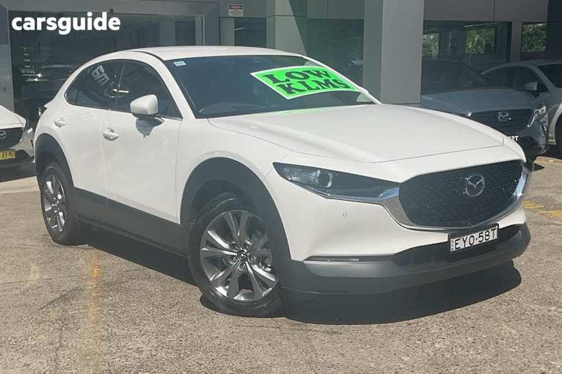 White 2023 Mazda CX-30 Wagon G20 Touring Vision (Fwd)