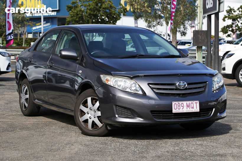 Grey 2009 Toyota Corolla Sedan ASCENT F