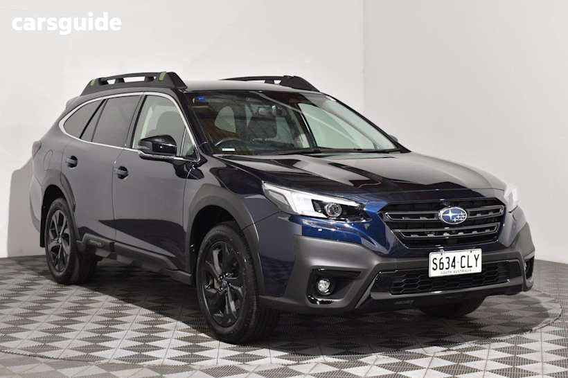 Blue 2021 Subaru Outback SUV AWD SPORT 4WD