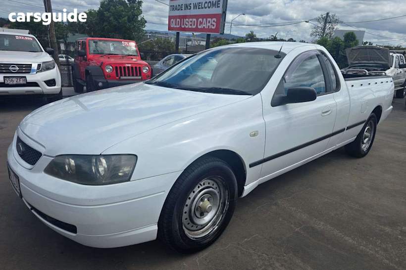 White 2005 Ford Falcon Ute Ute Tray XL R