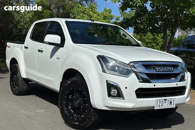 White 2020 Isuzu D-MAX Ute Tray LS-M 4X4