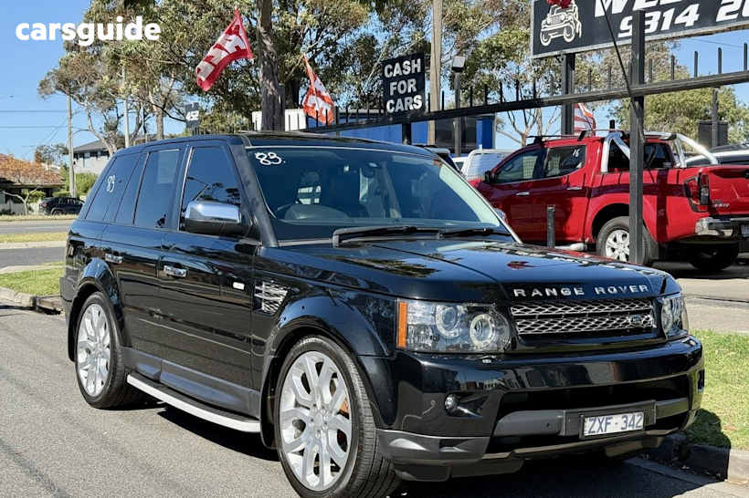 Black 2013 Land Rover Range Rover Sport Wagon 3.0 Sdv6 Luxury