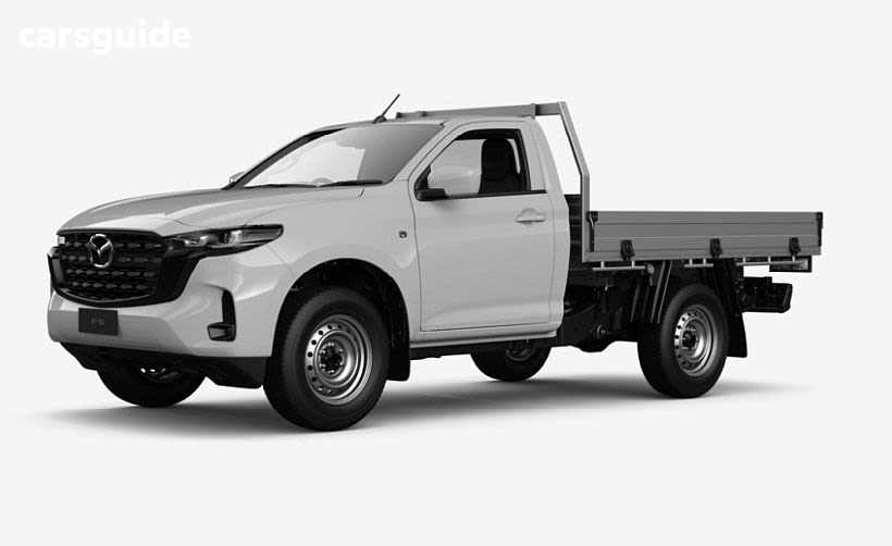 Black 2025 Mazda BT-50 Cab Chassis Xs (4X2)
