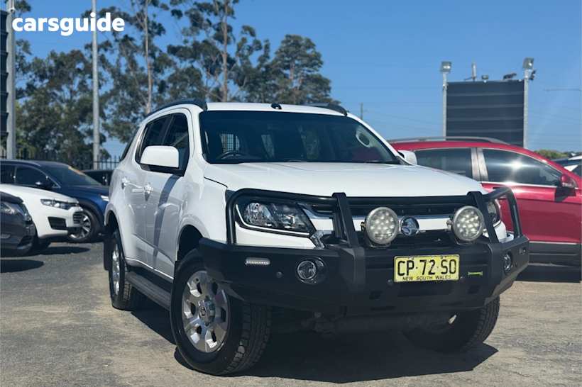 White 2018 Holden Trailblazer Wagon Lt (4X4)