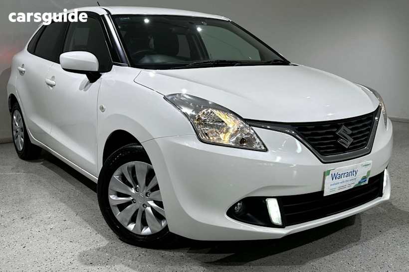 White 2018 Suzuki Baleno Hatch GL F