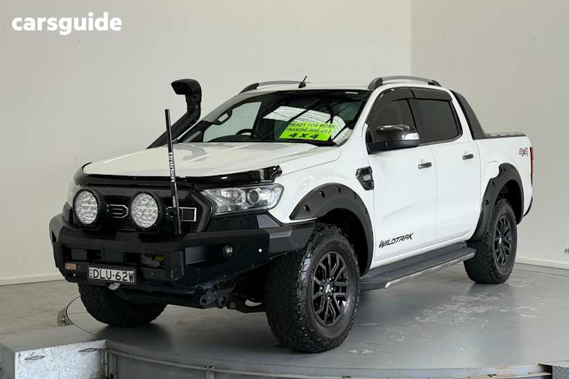 White 2016 Ford Ranger Dual Cab Pick-up Wildtrak 3.2 (4X4)