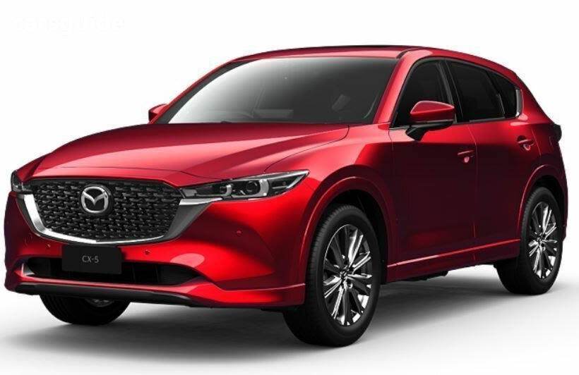 Red 2025 Mazda CX-5 Wagon G25 Akera (Awd)
