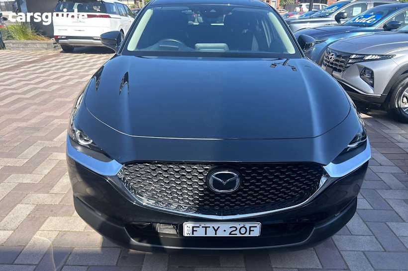 Black 2022 Mazda CX-30 SUV G20 EVOLVE F