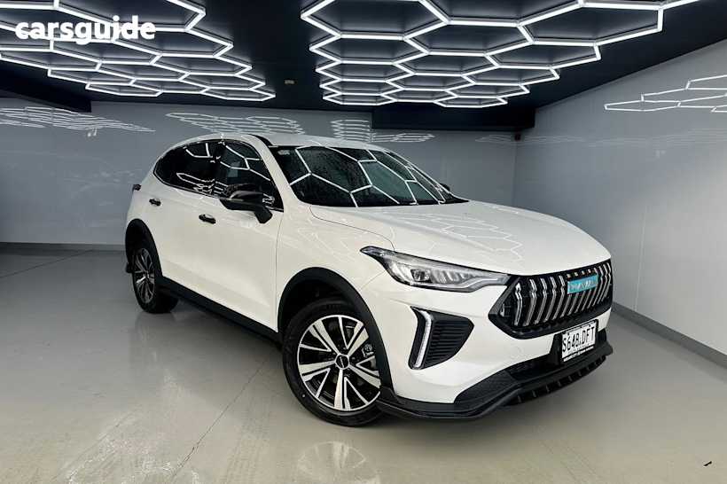 White 2024 GWM Haval Jolion SUV LUX HYBRID F