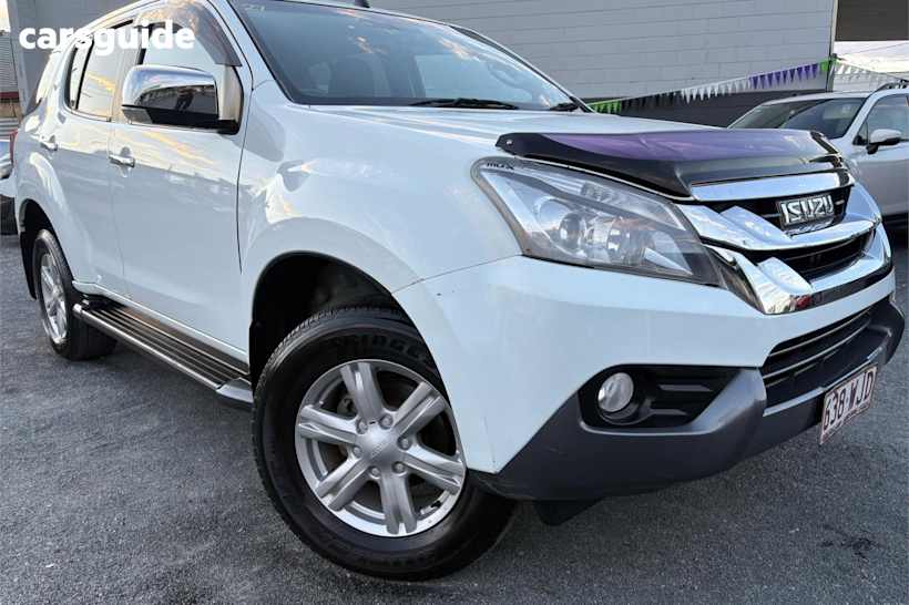 White 2016 Isuzu MU-X Wagon Ls-U (4X4)