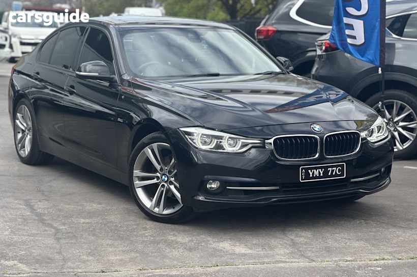 Black 2016 BMW 320I Sedan Sport Line