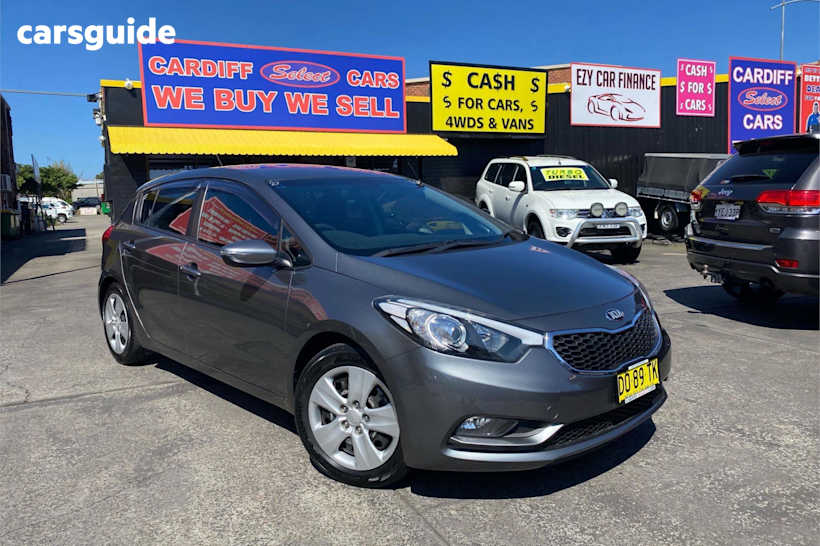 Grey 2016 Kia Cerato Hatchback S