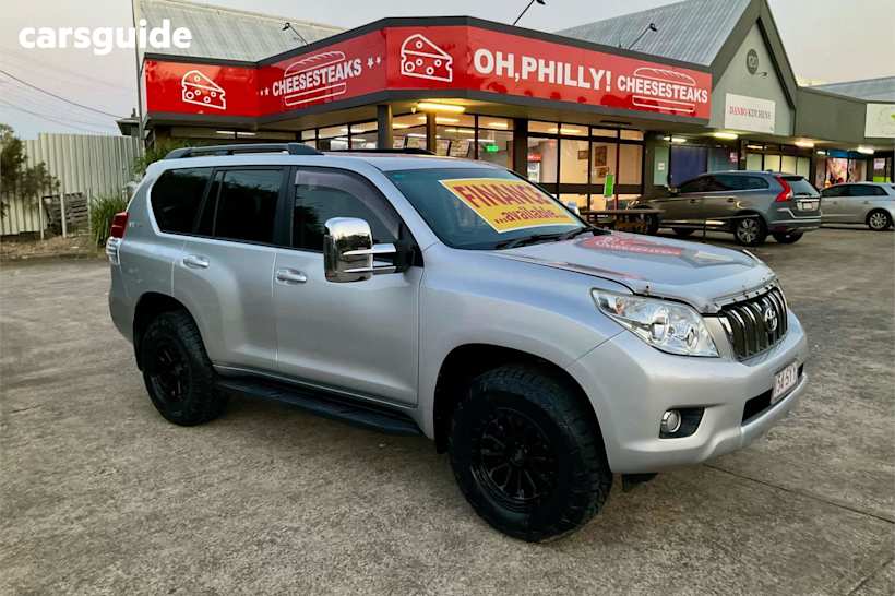 Silver 2010 Toyota Landcruiser Prado Wagon Gxl (4X4)