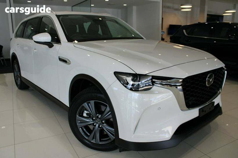 White 2024 Mazda CX-80 Wagon D50E Touring