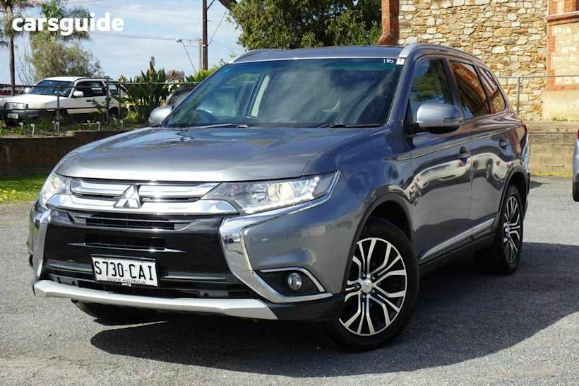 Grey 2016 Mitsubishi Outlander Wagon Ls (4X4)