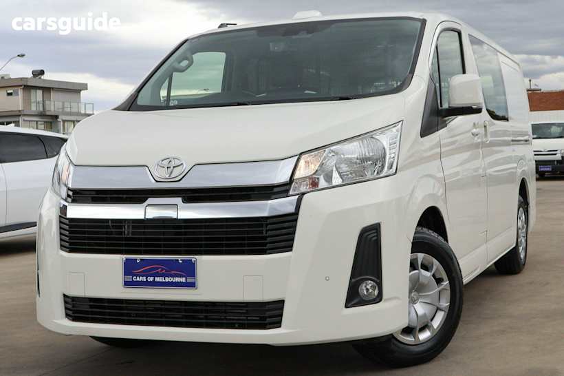 White 2021 Toyota HiAce Commercial R