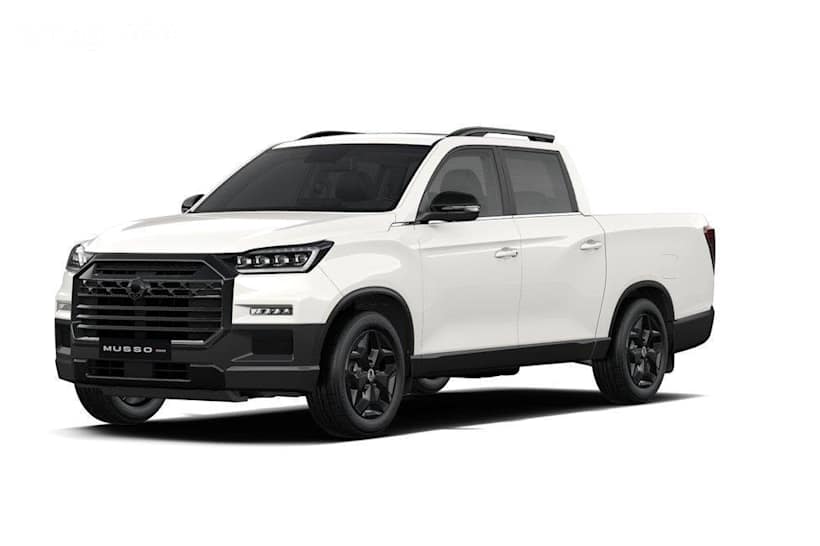 White 2025 Kgm Musso Xlv Crew Cab Pickup Ultimate