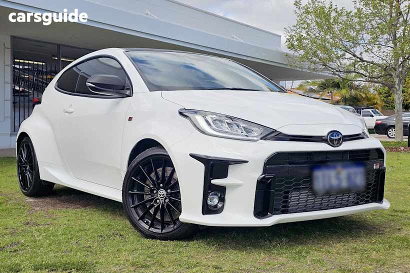 White 2021 Toyota Yaris Hatch GR 4WD