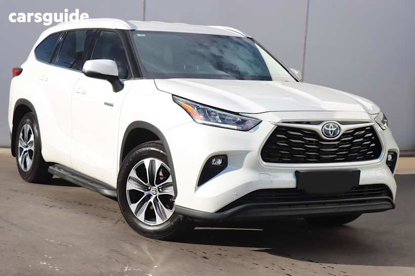 White 2021 Toyota Kluger SUV GXL 4X4