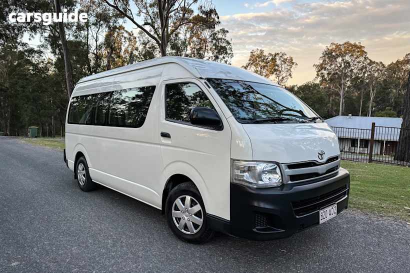 White 2013 Toyota HiAce OtherCar COMMUTER KDH223R MY13 UPGRADE