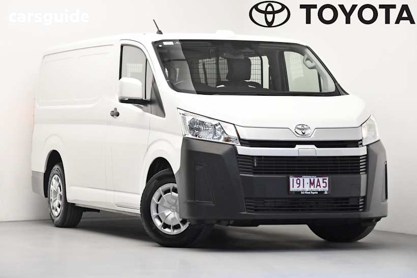 White 2024 Toyota HiAce Commercial R