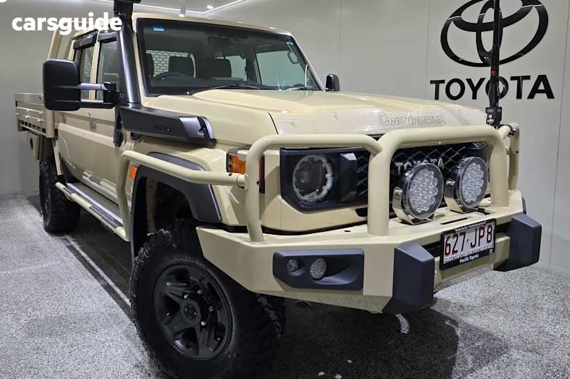 Beige 2023 Toyota Landcruiser Ute Tray GXL 4X4