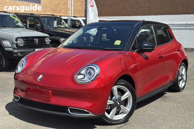 Red 2025 GWM ORA SUV LUX