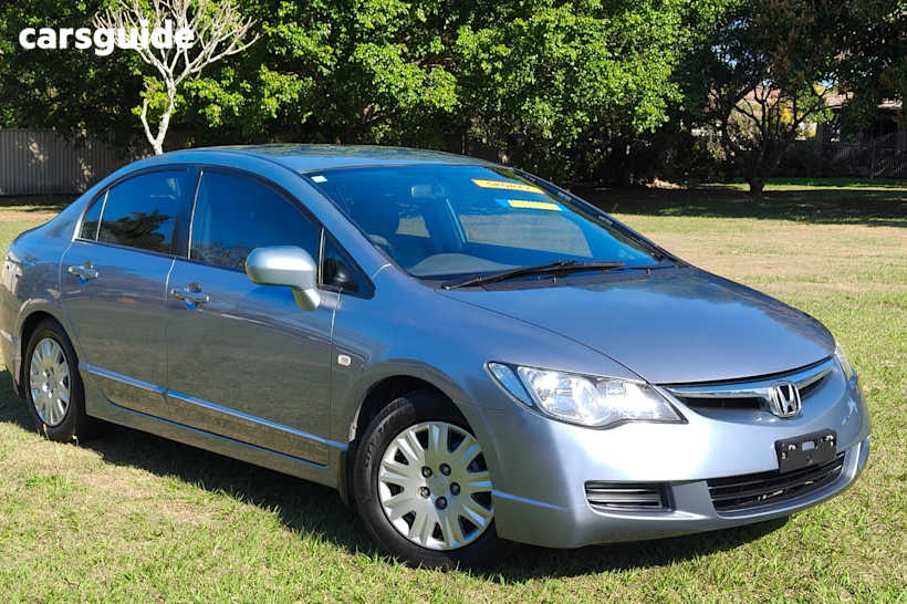 Blue 2008 Honda Civic Sedan Vti