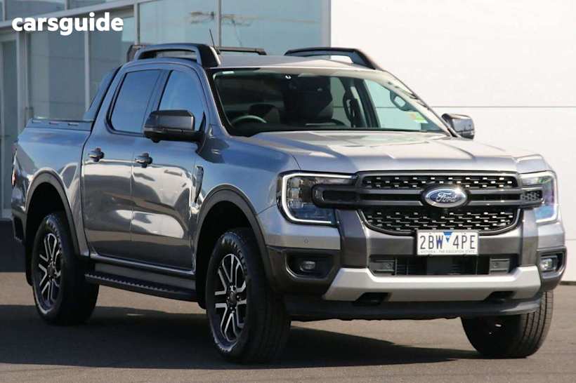 Silver 2024 Ford Ranger Ute Tray SPORT 4X4