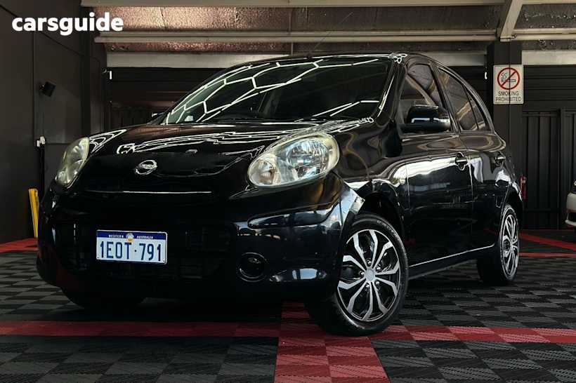 Black 2012 Nissan Micra Hatch ST-L F