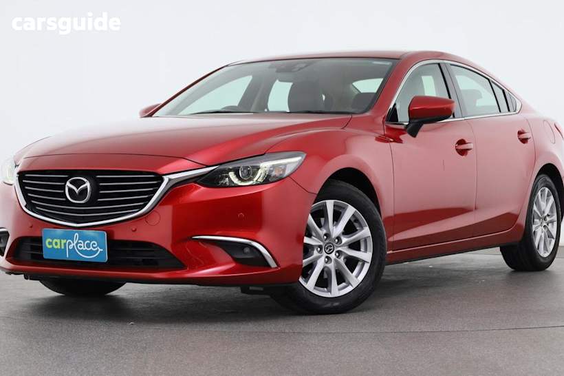 Red 2015 Mazda 6 Sedan Touring