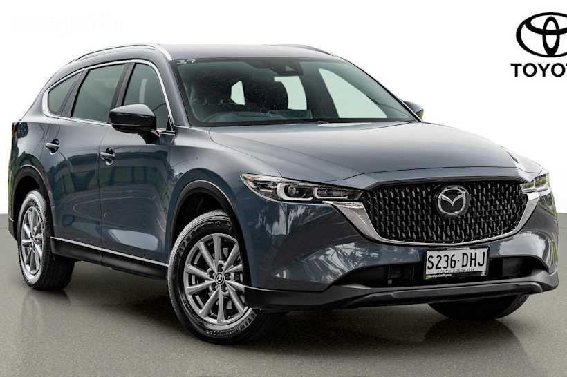 Grey 2023 Mazda CX-8 SUV G25 SPORT F