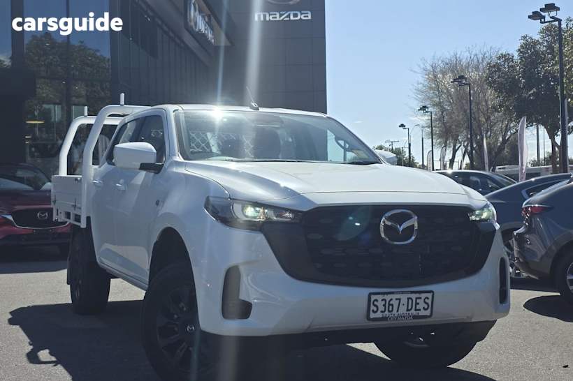 White 2025 Mazda BT-50 Dual Cab Chassis Xt (4X2)