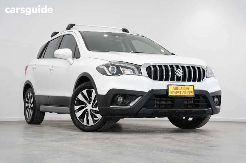 White 2020 Suzuki S-Cross Hatch TURBO PRESTIGE F