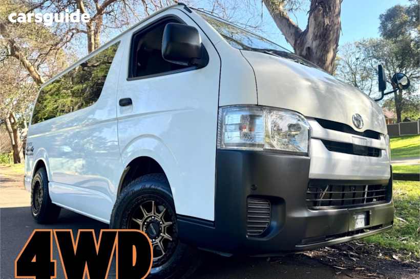 White 2018 Toyota HiAce SUV DX 4WD 6 SEATER