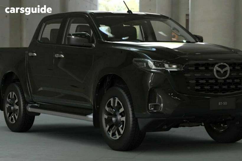 Black 2025 Mazda BT-50 Dual Cab Pick-up Xtr (4X4)